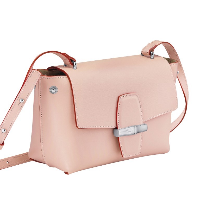 Umhängetasche Roseau Umhängetasche Rose, Farbe: rosa/pink, Marke: Longchamp, EAN: 3597922010202, Abmessungen in cm: 22x16x9.5, Bild 2 von 4