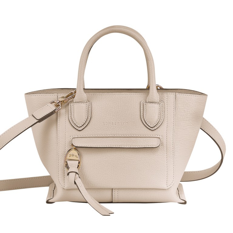 Handtasche Mailbox Handtasche S Beige, Farbe: beige, Marke: Longchamp, EAN: 3597921989066, Abmessungen in cm: 22x17.5x14, Bild 1 von 4