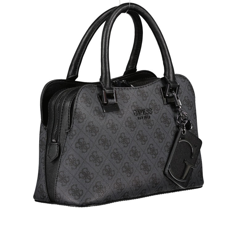 Handtasche Mika Coal, Farbe: schwarz, Marke: Guess, EAN: 0190231447092, Abmessungen in cm: 28x18x12, Bild 2 von 9