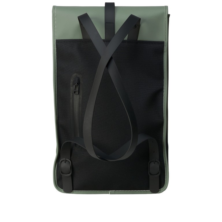 Rucksack Backpack Olive, Farbe: grün/oliv, Marke: Rains, EAN: 5711747469153, Abmessungen in cm: 28.5x47x10, Bild 2 von 5