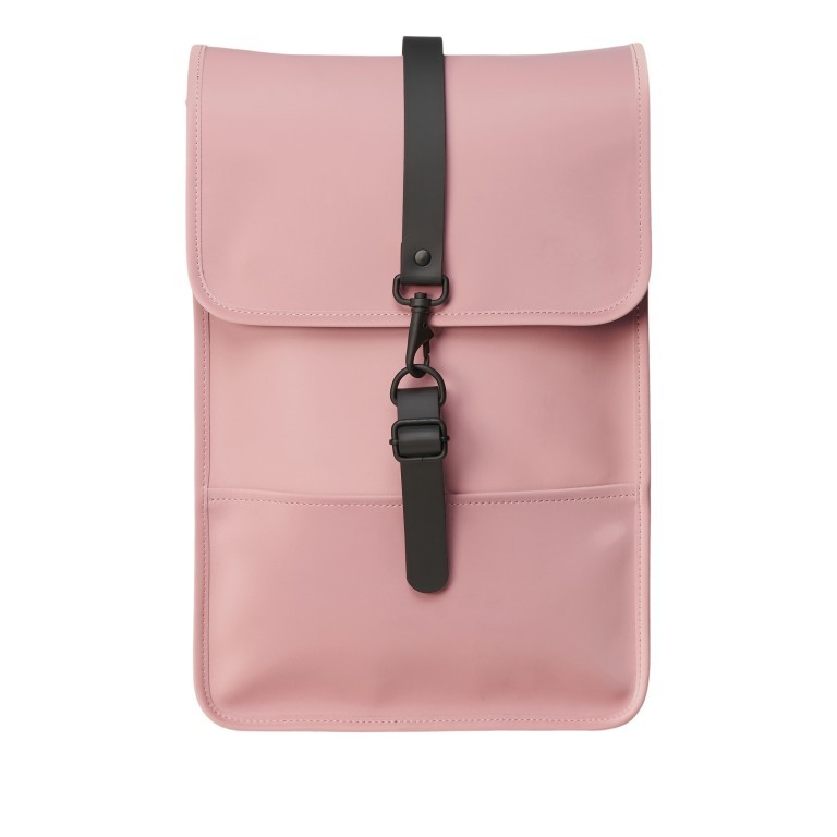 Rucksack Backpack Mini Blush, Farbe: rosa/pink, Marke: Rains, EAN: 5711747469627, Abmessungen in cm: 27x39x8, Bild 1 von 5