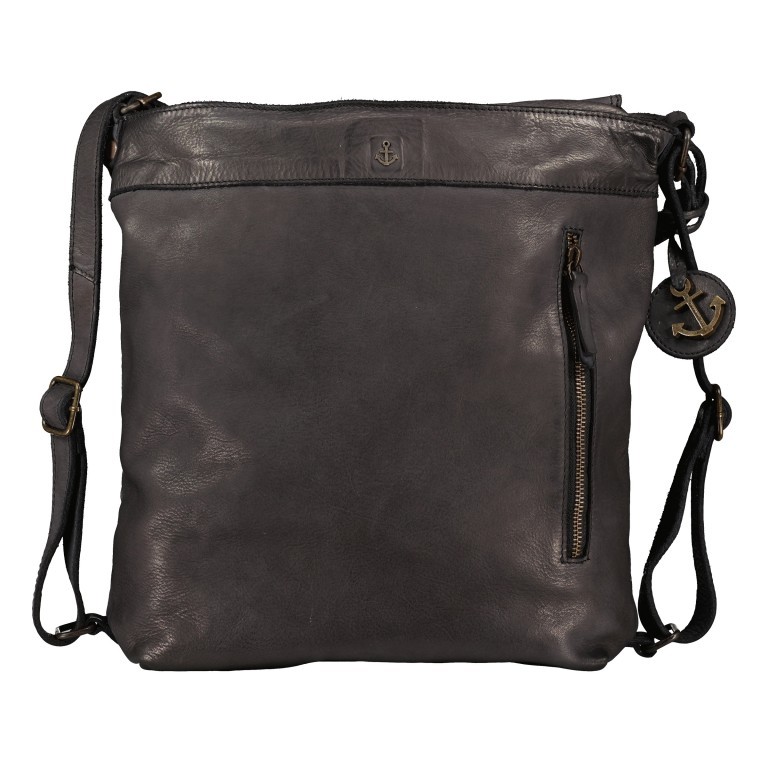 Beuteltasche / Rucksack Anchor-Love Nora B3.9964 Dark Ash, Farbe: anthrazit, Marke: Harbour 2nd, EAN: 4046478046436, Abmessungen in cm: 26.5x31x8, Bild 1 von 7