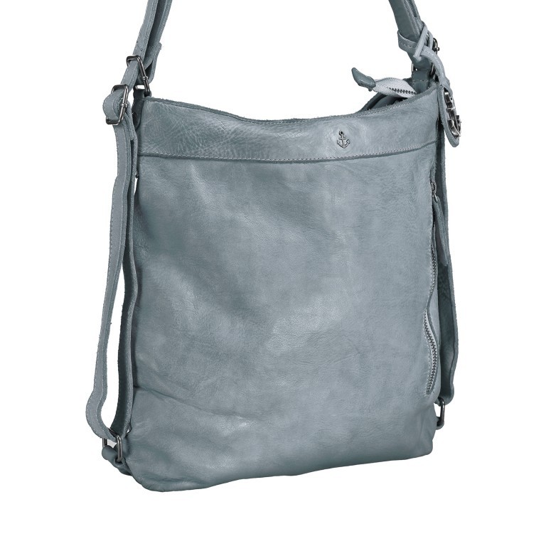 Beuteltasche / Rucksack Anchor-Love Nora B3.9964 New Denim, Farbe: blau/petrol, Marke: Harbour 2nd, EAN: 4046478052086, Abmessungen in cm: 26.5x31x8, Bild 2 von 7