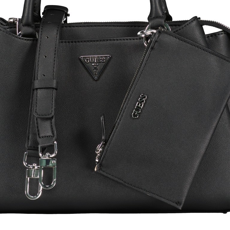 Handtasche Black, Farbe: schwarz, Marke: Guess, EAN: 0190231456766, Abmessungen in cm: 35x23x14, Bild 9 von 9