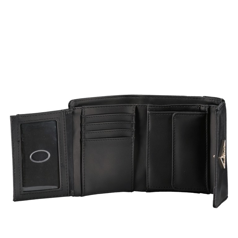 Geldbörse Noelle Black, Farbe: schwarz, Marke: Guess, EAN: 0190231473817, Abmessungen in cm: 13x11x3, Bild 4 von 5