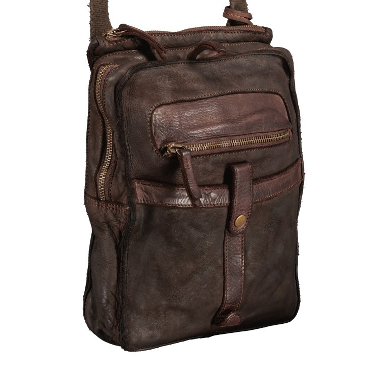 Umhängetasche Cool-Casual Finn B3.0172 Chocolate Brown, Farbe: braun, Marke: Harbour 2nd, EAN: 4046478047655, Abmessungen in cm: 23.5x29x6.5, Bild 3 von 9