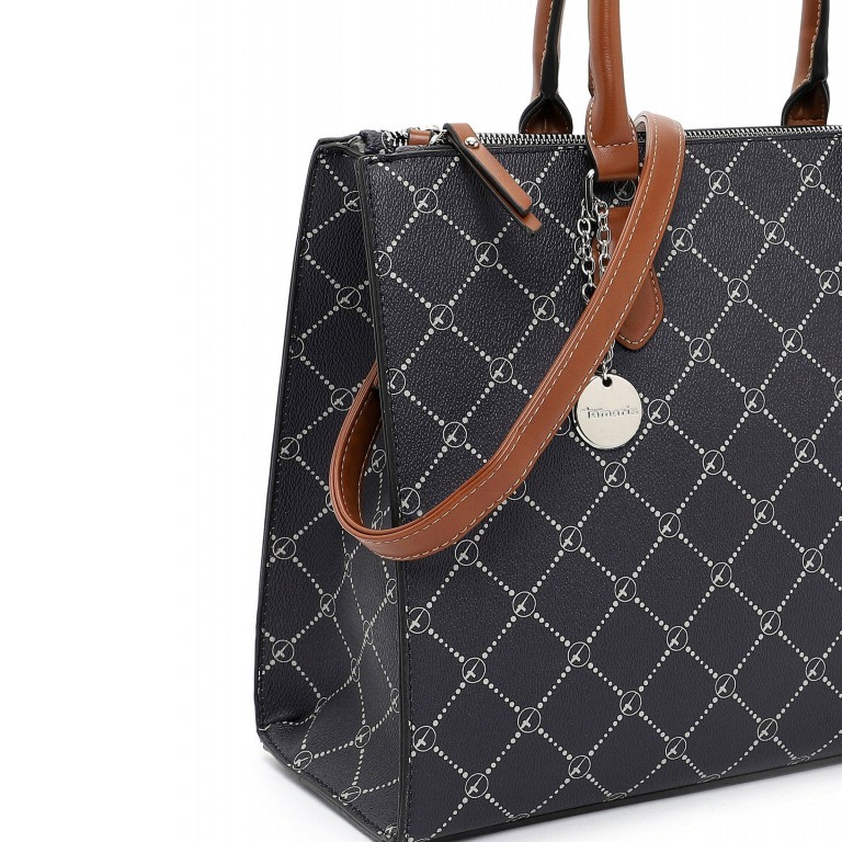 Shopper Anastasia Blue, Farbe: blau/petrol, Marke: Tamaris, EAN: 4063512031791, Abmessungen in cm: 35x26x17, Bild 5 von 5