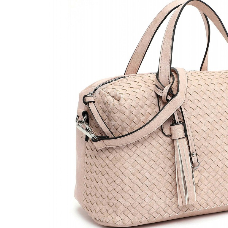 Handtasche Carmen Rose, Farbe: rosa/pink, Marke: Tamaris, EAN: 4063512029385, Abmessungen in cm: 32x22x12, Bild 5 von 5
