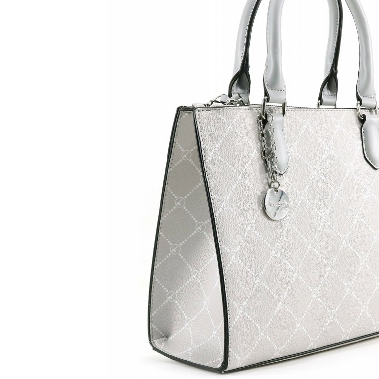 Shopper Anastasia Light Grey, Farbe: grau, Marke: Tamaris, EAN: 4063512025127, Abmessungen in cm: 29.5x22.5x14, Bild 5 von 5