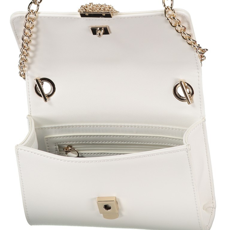Umhängetasche Piccadilly Bianco, Farbe: weiß, Marke: Valentino Bags, EAN: 8058043326528, Abmessungen in cm: 17x12x5, Bild 6 von 6