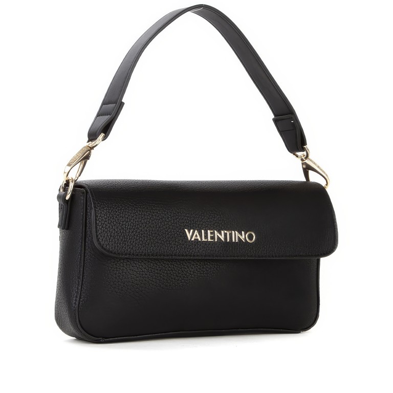 Umhängetasche Alexia Nero, Farbe: schwarz, Marke: Valentino Bags, EAN: 8058043325019, Abmessungen in cm: 25x14x5, Bild 2 von 7