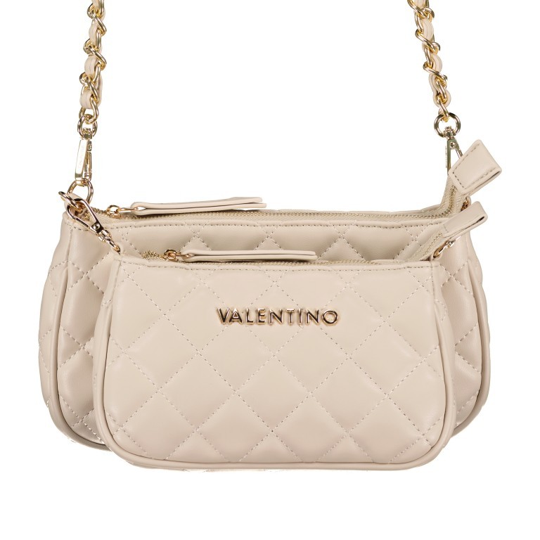 Umhängetasche Ocarina Ecru, Farbe: beige, Marke: Valentino Bags, EAN: 8058043332284, Abmessungen in cm: 24.5x14.5x5, Bild 1 von 13