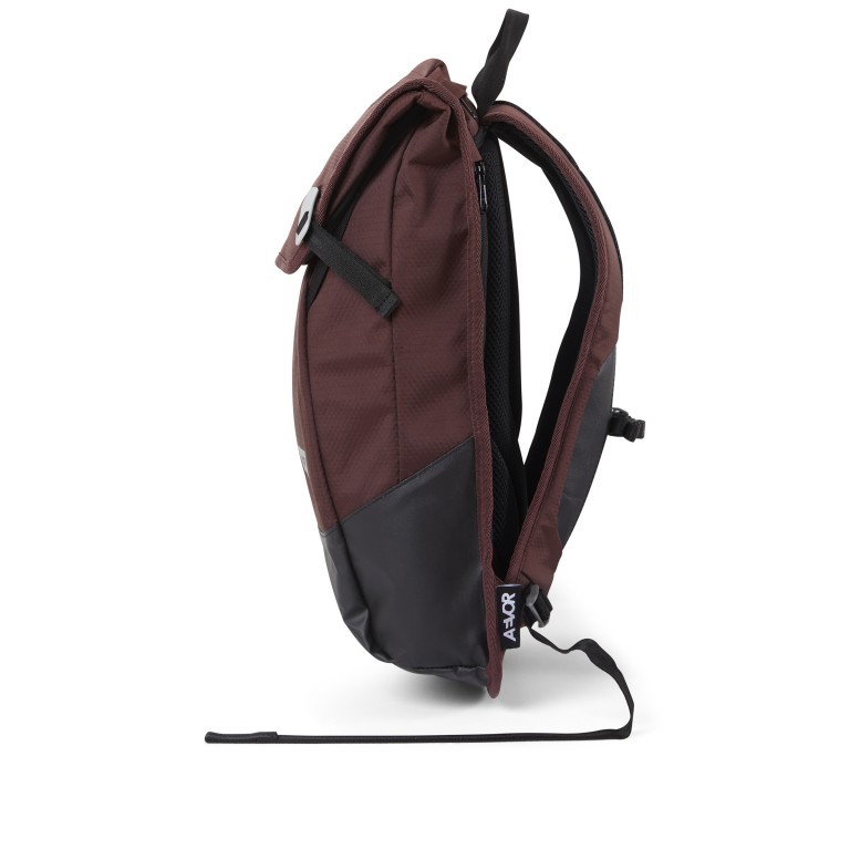 Rucksack Daypack Proof Maroon, Farbe: rot/weinrot, Marke: Aevor, EAN: 4057081088812, Abmessungen in cm: 34x48x14, Bild 4 von 13