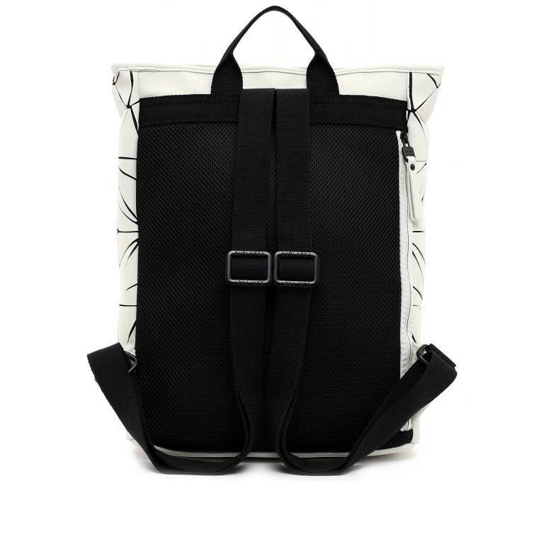 Rucksack Jessy-Lu 18041 White Gloss, Farbe: weiß, Marke: Suri Frey, EAN: 4056185137440, Abmessungen in cm: 28.5x38.5x10, Bild 3 von 6