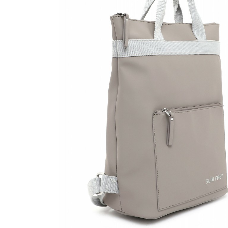 Rucksack Jessy 18003 Taupe Light Grey, Farbe: taupe/khaki, Marke: Suri Frey, EAN: 4056185137181, Bild 7 von 7