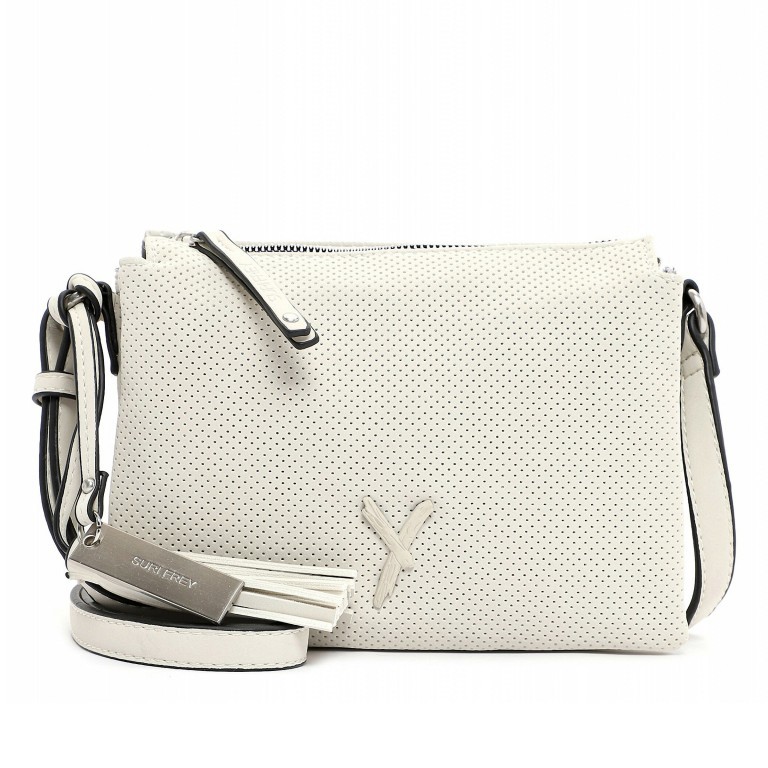Umhängetasche Romy 12401 Ecru, Farbe: beige, Marke: Suri Frey, EAN: 4056185132315, Abmessungen in cm: 21x15x8, Bild 1 von 8