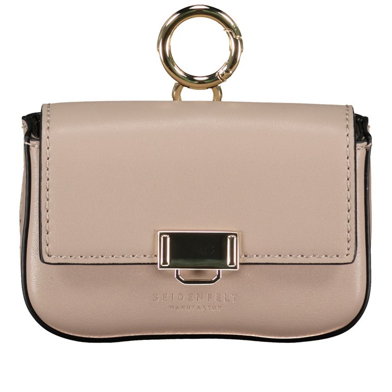 Umhängetasche Mini Lund Light Taupe Gold, Farbe: taupe/khaki, Marke: Seidenfelt, EAN: 4251634248399, Abmessungen in cm: 12x9x3, Bild 1 von 7