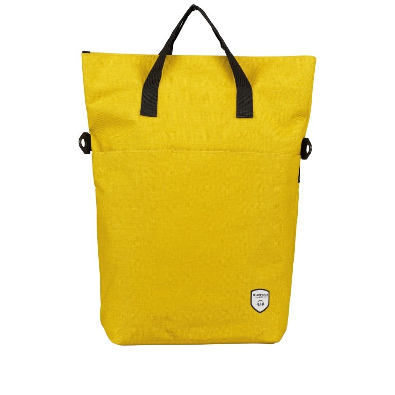 Fahrradtasche für Gepäckträgerbefestigung Gelb, Farbe: gelb, Marke: Blackbeat, EAN: 8720088706800, Bild 1 von 14