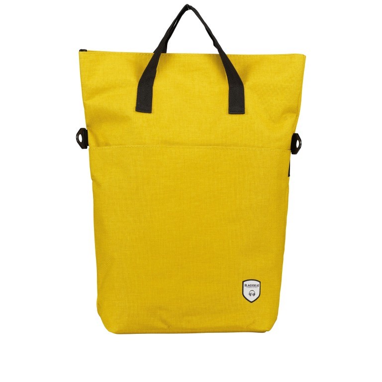 Fahrradtasche für Gepäckträgerbefestigung Gelb, Farbe: gelb, Marke: Blackbeat, EAN: 8720088706800, Bild 1 von 14