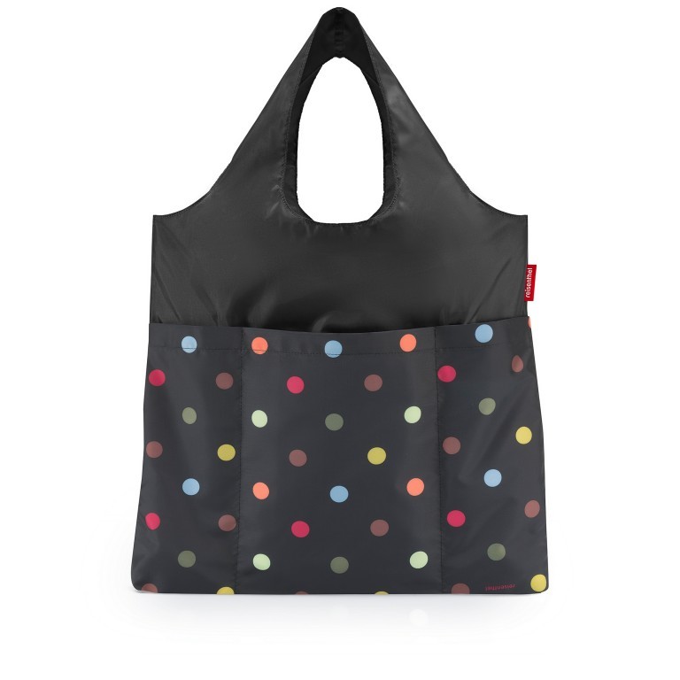 Falttasche Mini Maxi Shopper Plus Dots, Farbe: bunt, Marke: Reisenthel, EAN: 4012013722073, Abmessungen in cm: 42.5x60x7, Bild 1 von 2
