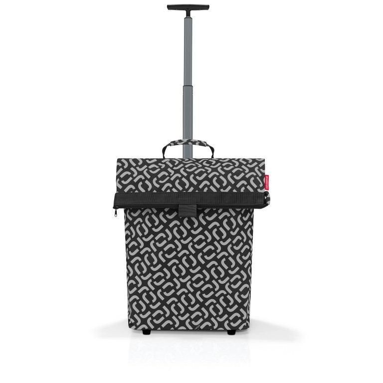 Einkaufsroller Trolley M Signature Black, Farbe: schwarz, Marke: Reisenthel, EAN: 4012013721137, Abmessungen in cm: 43x53x21, Bild 1 von 5