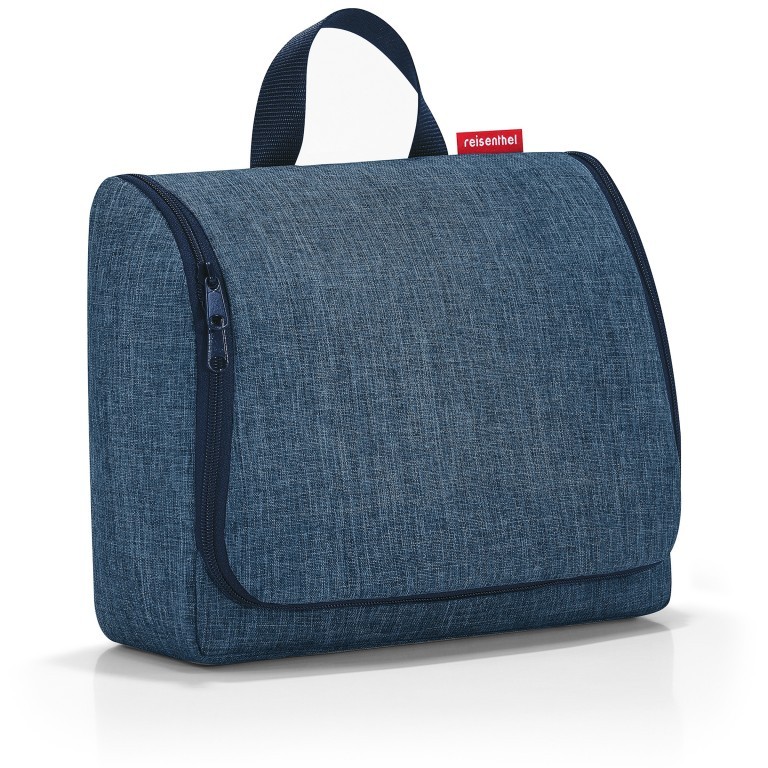 Kulturbeutel Toiletbag XL zum Aufhängen Twist Blue, Farbe: blau/petrol, Marke: Reisenthel, EAN: 4012013720659, Abmessungen in cm: 28x25x10, Bild 1 von 3