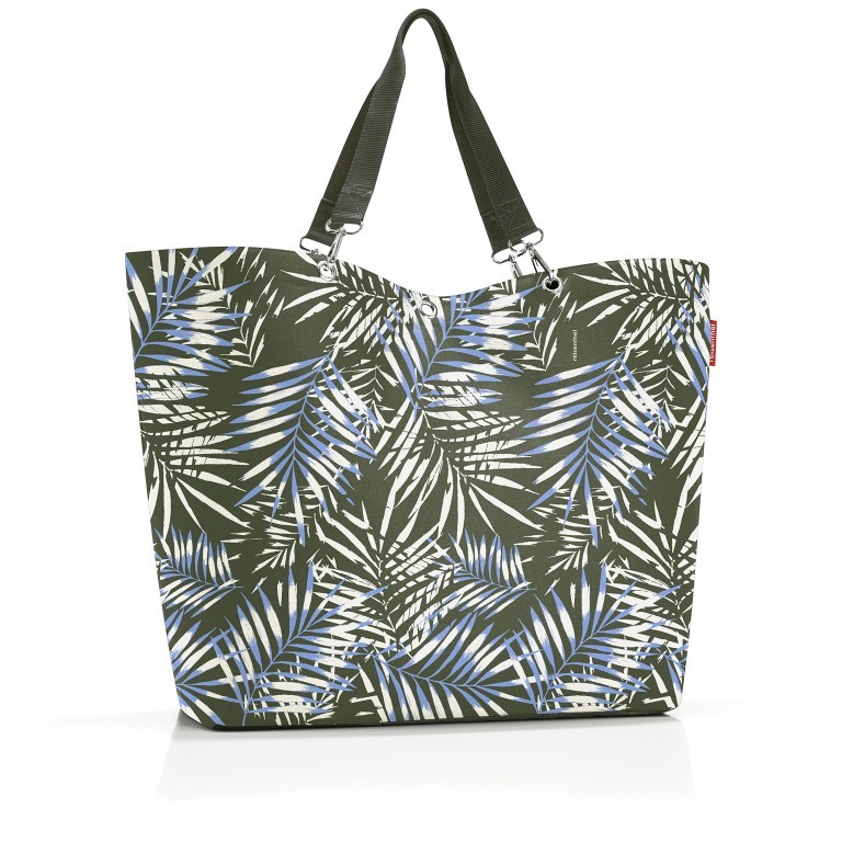 Shopper XL Jungle Trail Green, Farbe: grün/oliv, Marke: Reisenthel, EAN: 4012013720291, Abmessungen in cm: 68x45.5x20, Bild 1 von 3