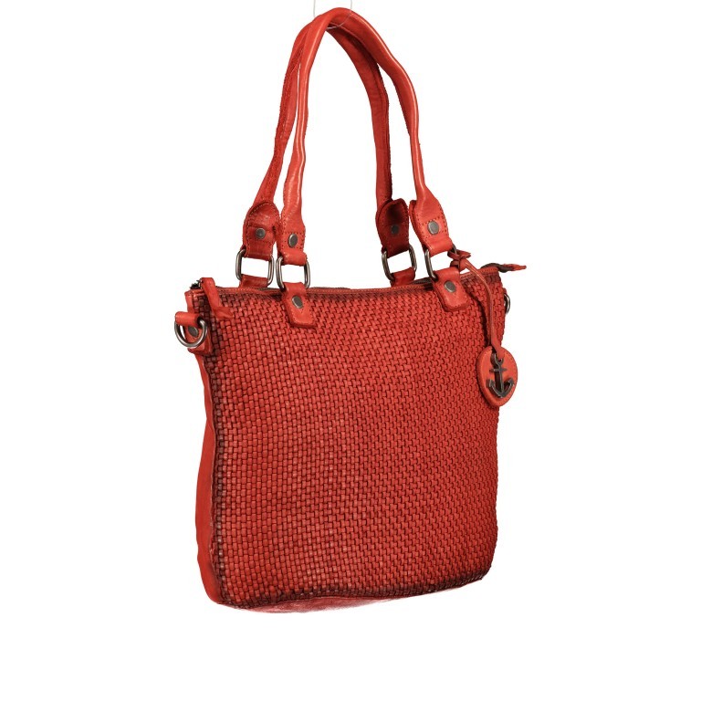 Shopper Soft-Weaving Soraya SW.10500 Sparkling Lava, Farbe: orange, Marke: Harbour 2nd, EAN: 4046478051799, Abmessungen in cm: 33.5x26x12.5, Bild 2 von 10