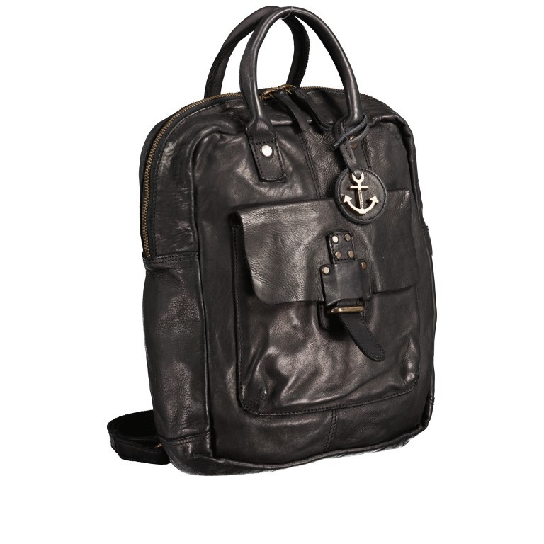 Rucksack Cool-Casual Oasis CC.10475 Dark Ash, Farbe: anthrazit, Marke: Harbour 2nd, EAN: 4046478051393, Abmessungen in cm: 22x28x9, Bild 2 von 8