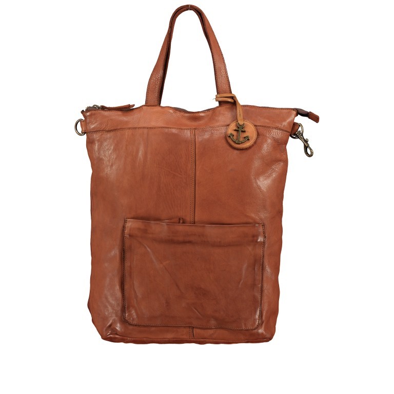 Rucksack Cool-Casual Orion CC.10476 mit Laptopfach 13 Zoll Charming Cognac, Farbe: cognac, Marke: Harbour 2nd, EAN: 4046478051454, Abmessungen in cm: 27x38x12, Bild 1 von 10