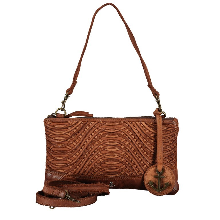 Tasche New-Lines Amy NL.10526 Charming Cognac, Farbe: cognac, Marke: Harbour 2nd, EAN: 4046478054301, Abmessungen in cm: 22.5x13x1.5, Bild 1 von 9