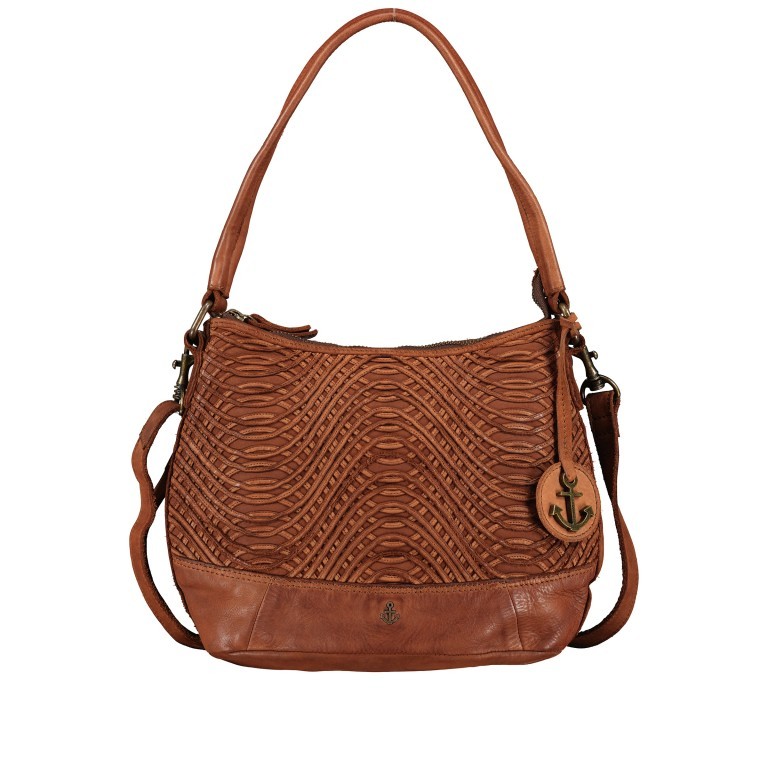 Tasche New-Lines Anabell NL.10527 Charming Cognac, Farbe: cognac, Marke: Harbour 2nd, EAN: 4046478054356, Abmessungen in cm: 30x20x10, Bild 1 von 9