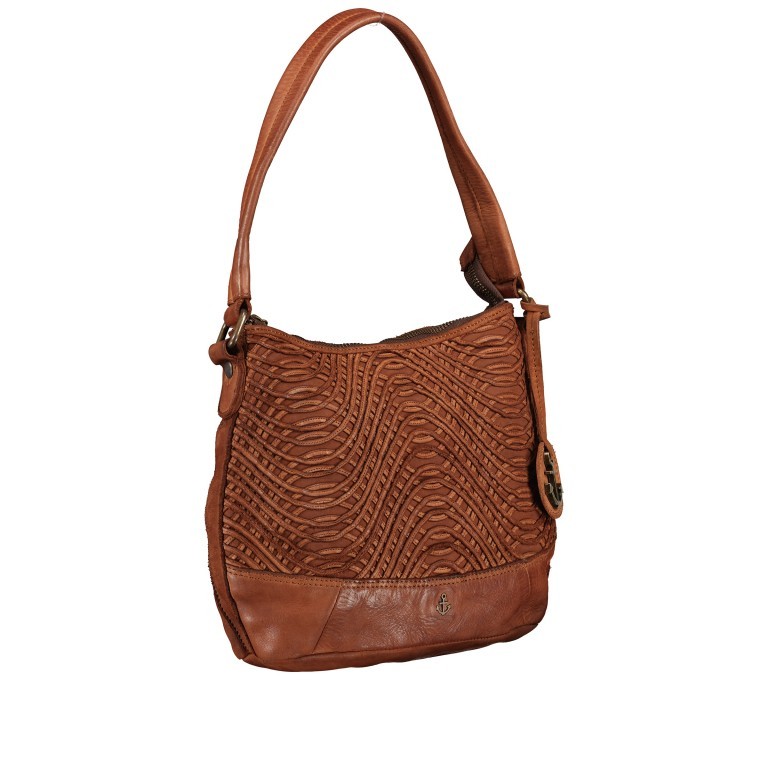 Tasche New-Lines Anabell NL.10527 Charming Cognac, Farbe: cognac, Marke: Harbour 2nd, EAN: 4046478054356, Abmessungen in cm: 30x20x10, Bild 2 von 9