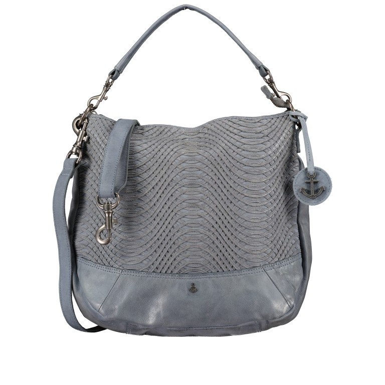 Beuteltasche New-Lines Bella NL.10531 New Denim, Farbe: blau/petrol, Marke: Harbour 2nd, EAN: 4046478054585, Abmessungen in cm: 33x29x10, Bild 1 von 9