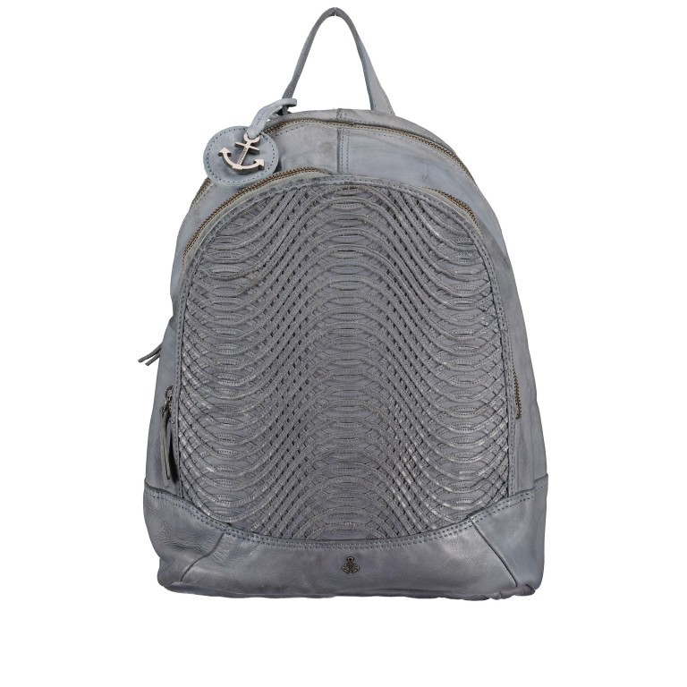 Rucksack New-Lines Mascha NL.10534 New Denim, Farbe: blau/petrol, Marke: Harbour 2nd, EAN: 4046478054738, Abmessungen in cm: 23x31x10, Bild 1 von 9