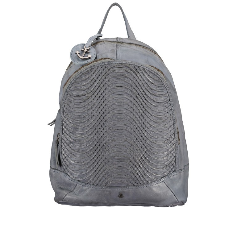 Rucksack New-Lines Mascha NL.10534 New Denim, Farbe: blau/petrol, Marke: Harbour 2nd, EAN: 4046478054738, Abmessungen in cm: 23x31x10, Bild 1 von 9