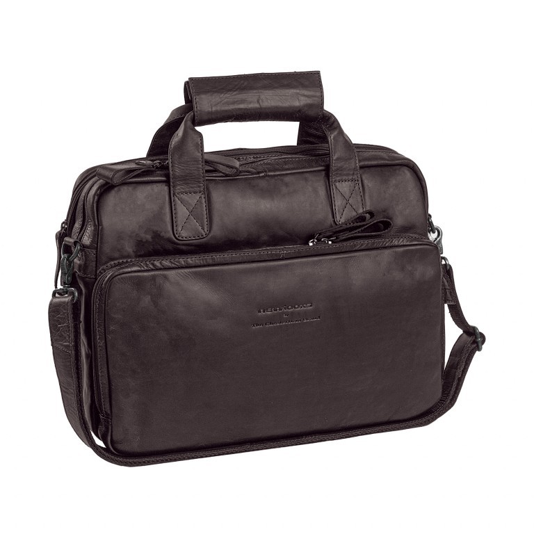 Fahrradtasche Geneva Brown, Farbe: braun, Marke: The Chesterfield Brand, EAN: 8719241064413, Abmessungen in cm: 40x30x14, Bild 1 von 12