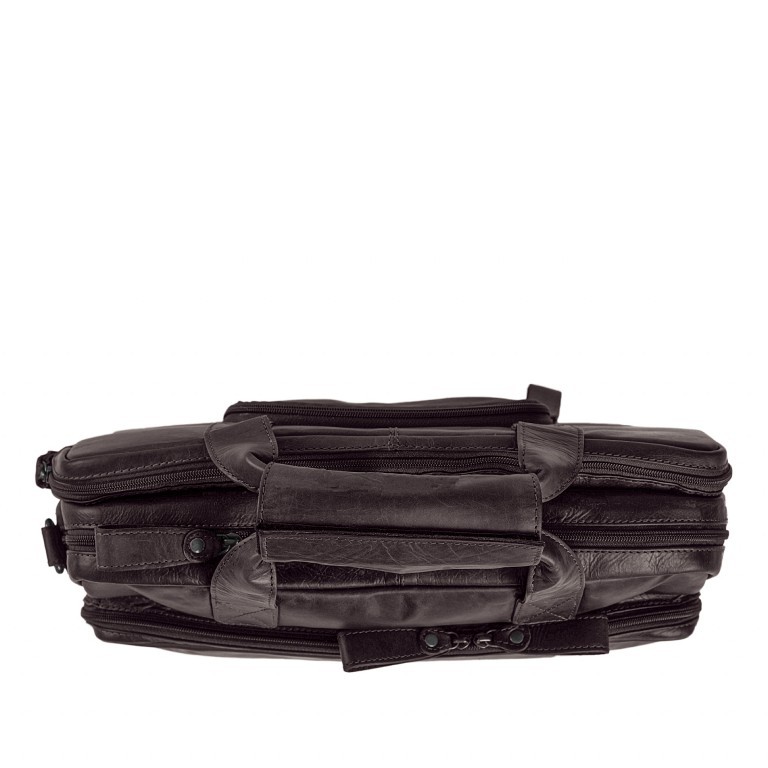 Fahrradtasche Geneva Brown, Farbe: braun, Marke: The Chesterfield Brand, EAN: 8719241064413, Abmessungen in cm: 40x30x14, Bild 3 von 12