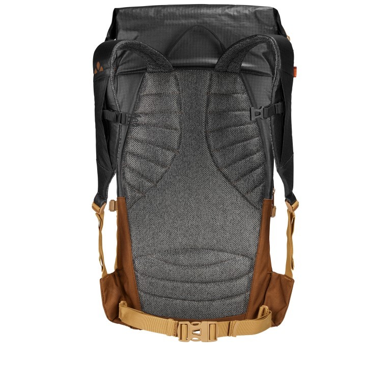 Rucksack City CityGo 23 Black Umbra, Farbe: braun, Marke: Vaude, EAN: 4062218105607, Abmessungen in cm: 30x53x18, Bild 2 von 8