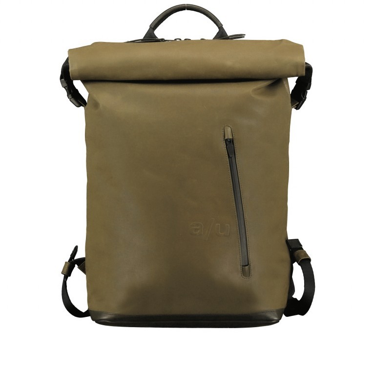 Rucksack Japan Fukui Olive, Farbe: grün/oliv, Marke: Aunts & Uncles, EAN: 4250394963948, Abmessungen in cm: 27x42x12, Bild 1 von 11