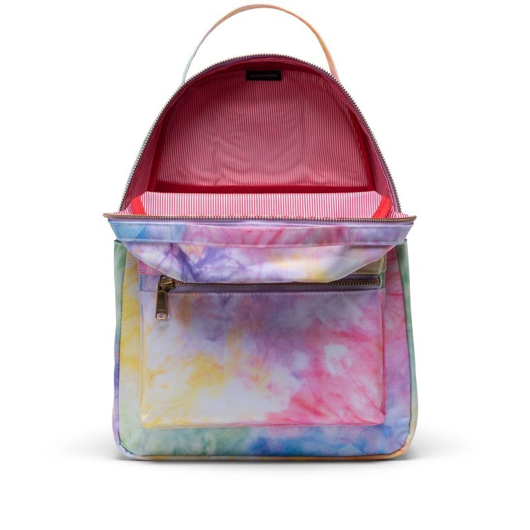 Rucksack Nova Mid Volumen 20 Liter Pastel Tie Dye, Farbe: bunt, Marke: Herschel, EAN: 0828432462971, Abmessungen in cm: 38x42x13, Bild 5 von 5