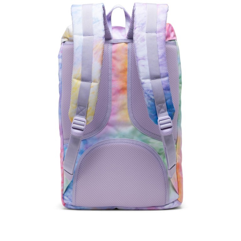 Rucksack Little America Medium Rubber Straps Volumen 14 Liter Pastel Tie Dye, Farbe: bunt, Marke: Herschel, EAN: 0828432463183, Abmessungen in cm: 28x43x12, Bild 3 von 4