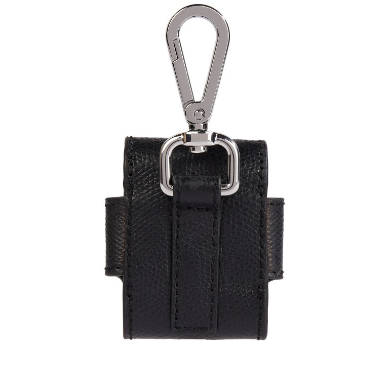 Tasche Business Earphone Case Black, Farbe: schwarz, Marke: Tommy Hilfiger, EAN: 8720114662926, Abmessungen in cm: 6.5x7x2, Bild 2 von 2