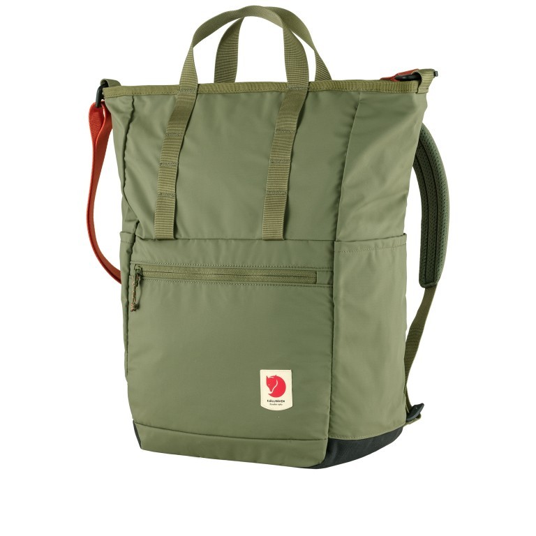 Tasche High Coast mit Laptopfach 15 Zoll Green, Farbe: taupe/khaki, Marke: Fjällräven, EAN: 7323450680046, Abmessungen in cm: 31x40x14, Bild 2 von 8