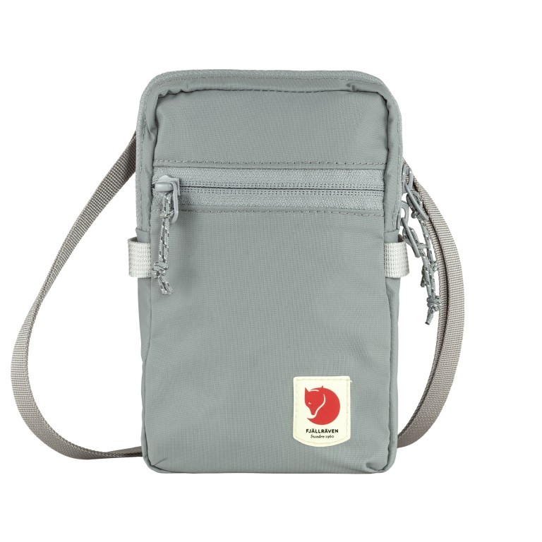 Umhängetasche / Gürteltasche High Coast Pocket Shark Grey, Farbe: grau, Marke: Fjällräven, EAN: 7323450680053, Abmessungen in cm: 11x17x4, Bild 1 von 12