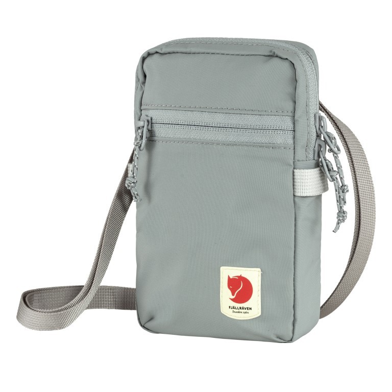 Umhängetasche / Gürteltasche High Coast Pocket Shark Grey, Farbe: grau, Marke: Fjällräven, EAN: 7323450680053, Abmessungen in cm: 11x17x4, Bild 2 von 12