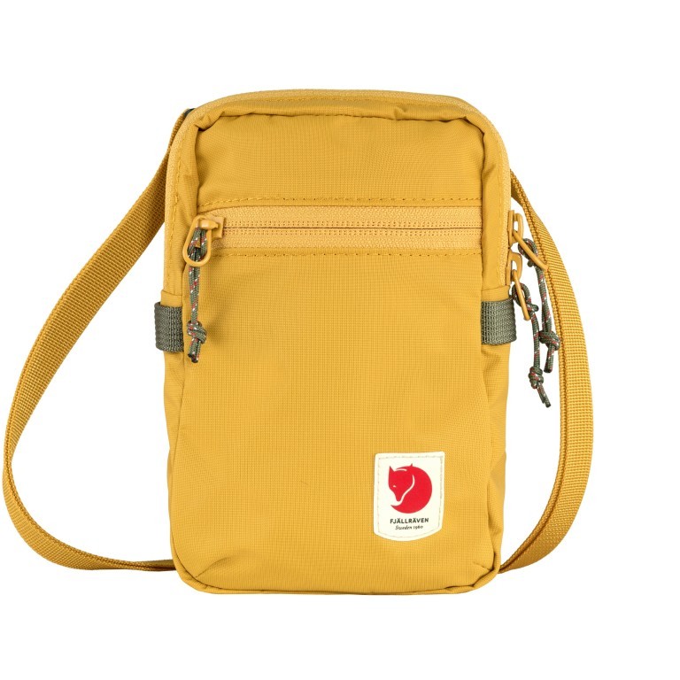 Umhängetasche / Gürteltasche High Coast Pocket Ochre, Farbe: gelb, Marke: Fjällräven, EAN: 7323450680060, Abmessungen in cm: 11x17x4, Bild 1 von 12