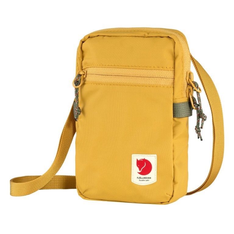 Umhängetasche / Gürteltasche High Coast Pocket Ochre, Farbe: gelb, Marke: Fjällräven, EAN: 7323450680060, Abmessungen in cm: 11x17x4, Bild 2 von 12