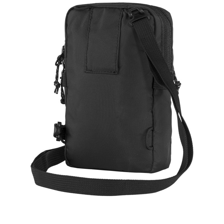 Umhängetasche / Gürteltasche High Coast Pocket Black, Farbe: schwarz, Marke: Fjällräven, EAN: 7323450680084, Abmessungen in cm: 11x17x4, Bild 3 von 12