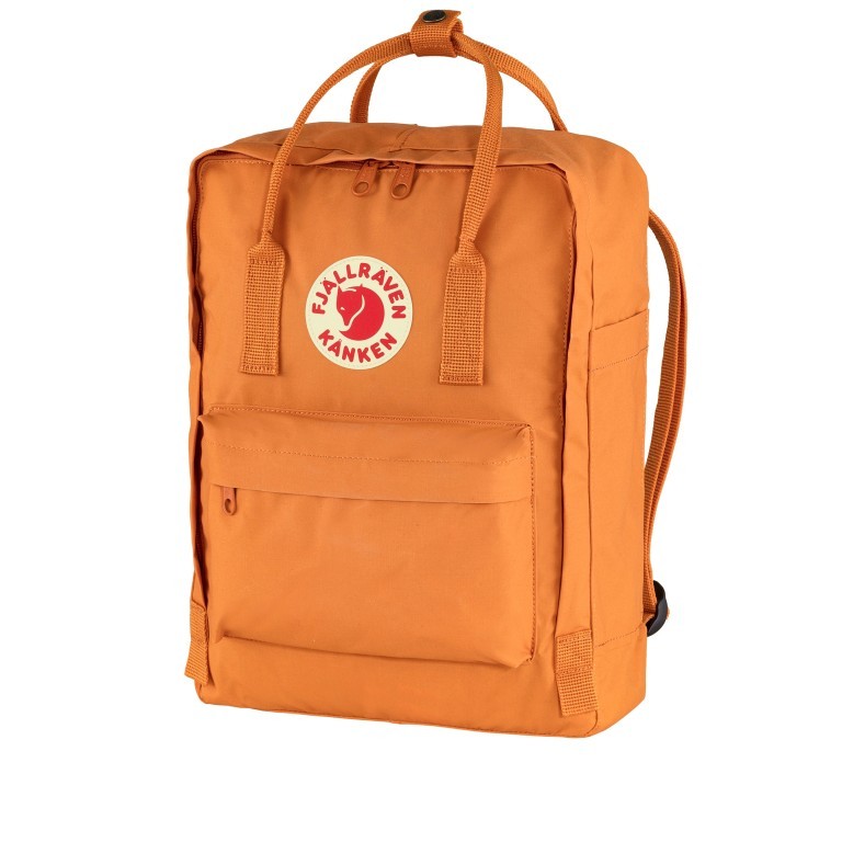 Rucksack Kånken Spicy Orange, Farbe: orange, Marke: Fjällräven, EAN: 7323450689780, Abmessungen in cm: 27x38x13, Bild 2 von 15